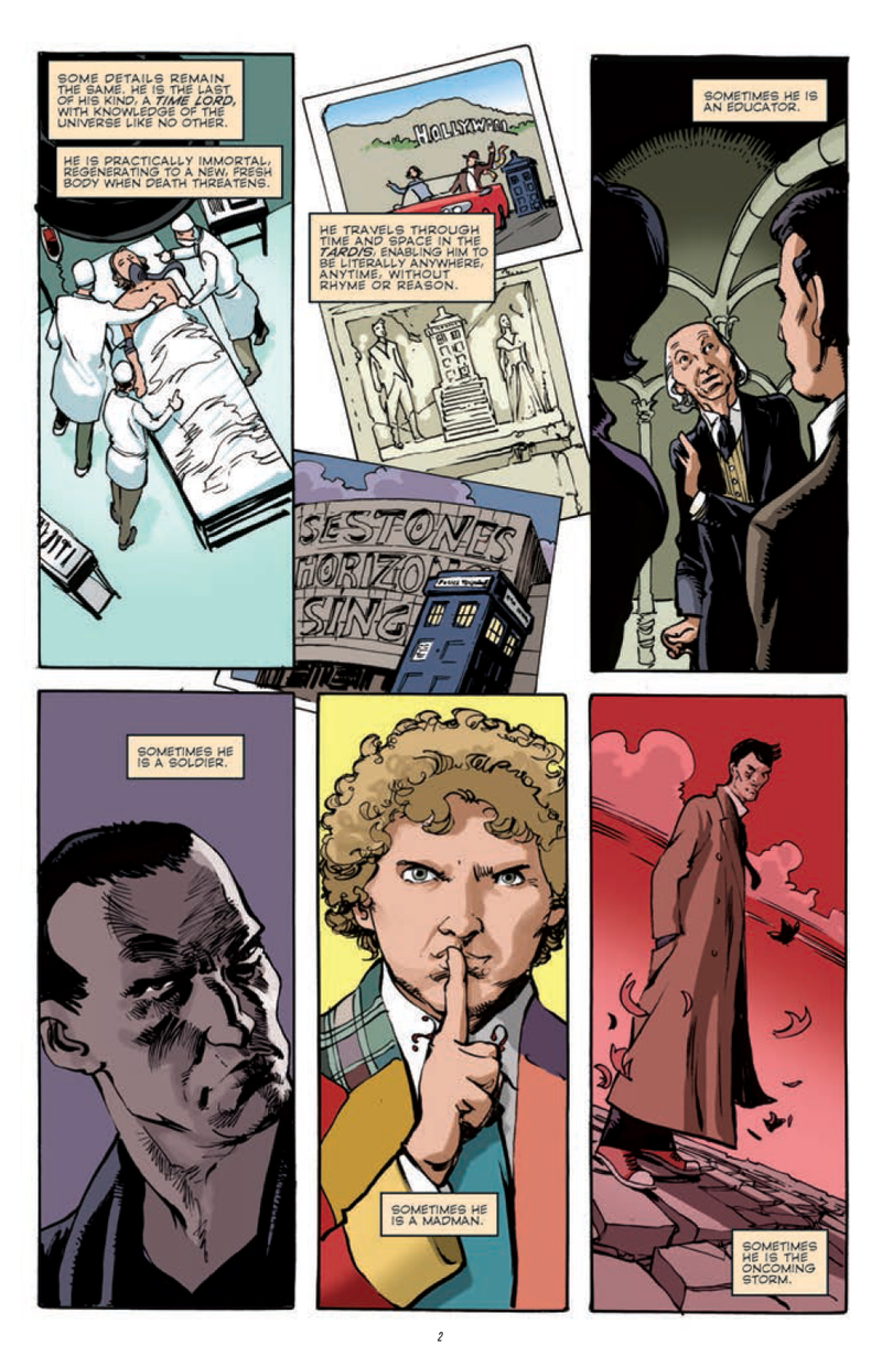 Illustration for article titled New Doctor Who comic shows the Doctor's ultimate weakness